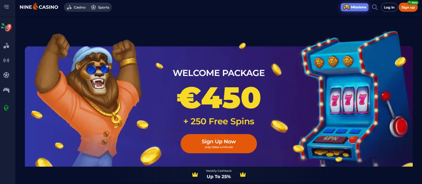 Nine Casino Ireland — Review