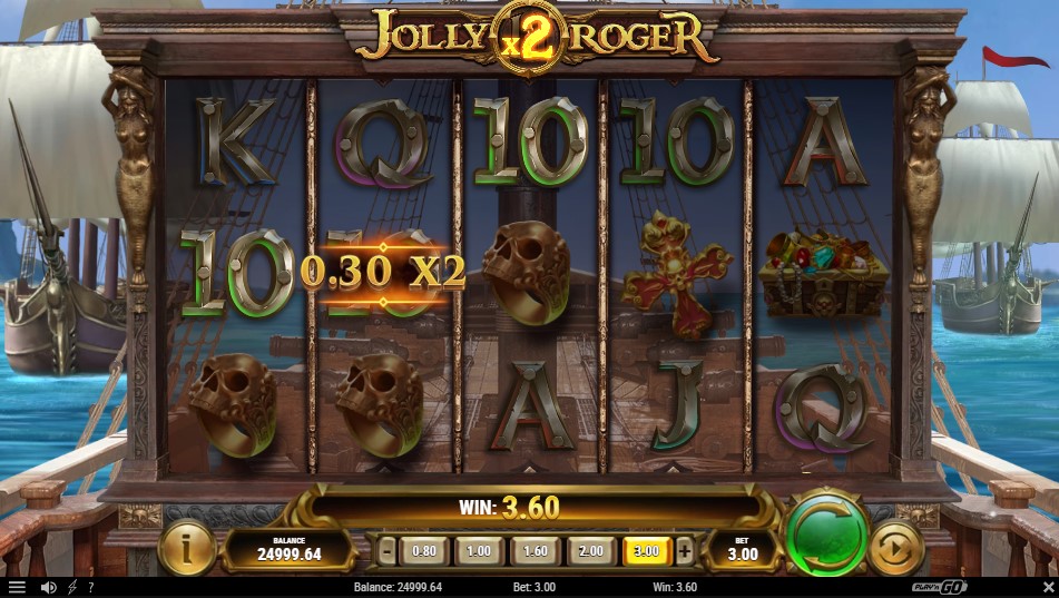геймплей слота jolly-roger-2