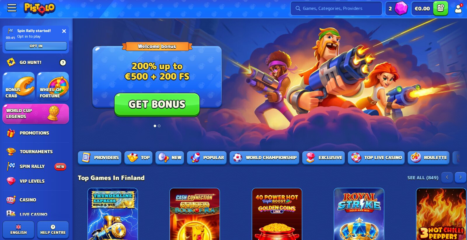 Recenzja Pistolo Casino Login dla Graczy z Polski