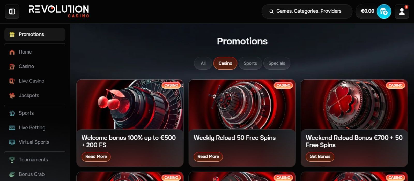 Casino Revolution Bonus Review – Ein Bonus für Spieler aus Deutschland