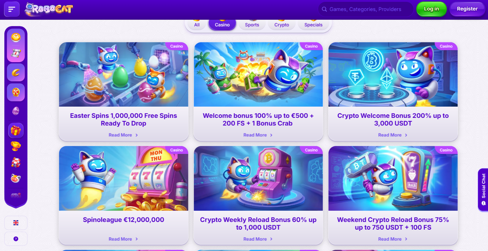 RobotCatCasino.ca Review for Canadian Players