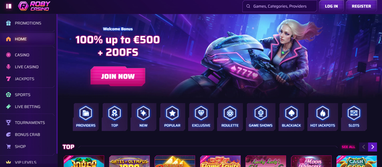 More on roby casino italy