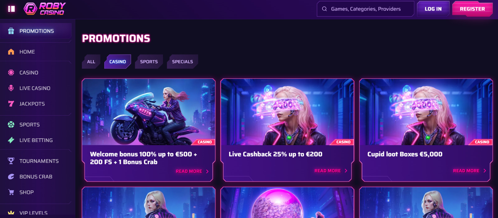 15 Unheard Ways To Achieve Greater roby casino promo code