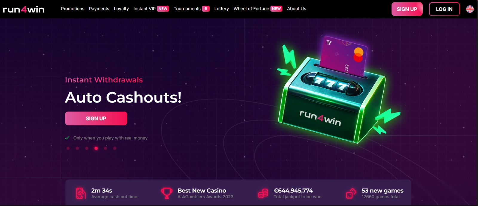 RUN 4 WIN Casino Germany Register — Review