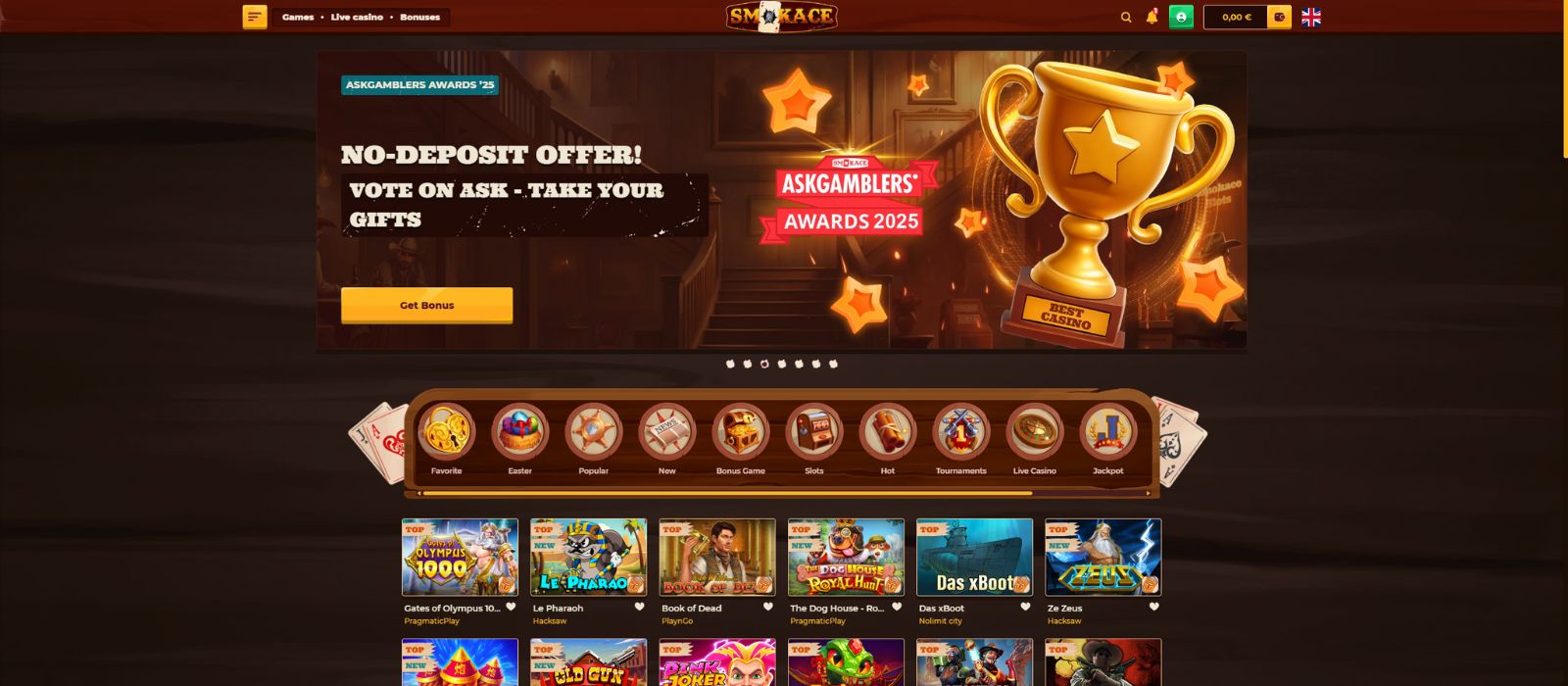 Review: Smokace Login – Online Casino für Spieler aus Deutschland