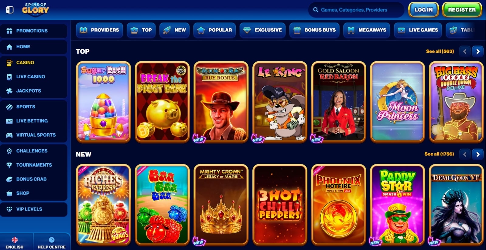 Online-Wetten bei Spins of Glory: Mein ehrlicher Eindruck