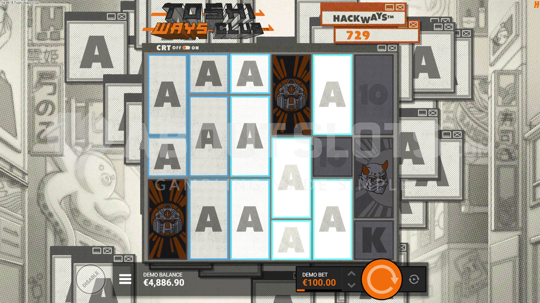 Toshi Ways Club (Hacksaw Gaming) Demo and Slot Review