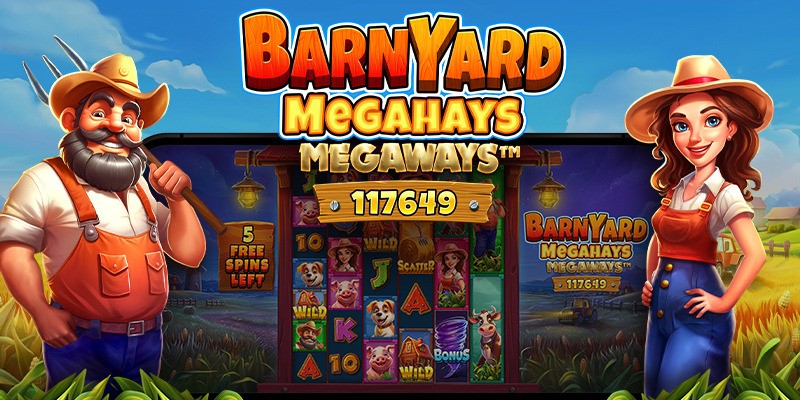 Barnyard Megahays Megaways (Pragmatic Play) Demo and Slot Review